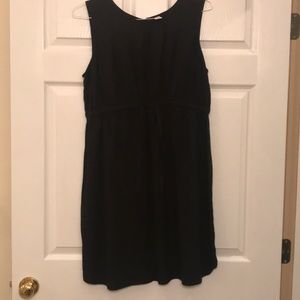 Black maternity dress